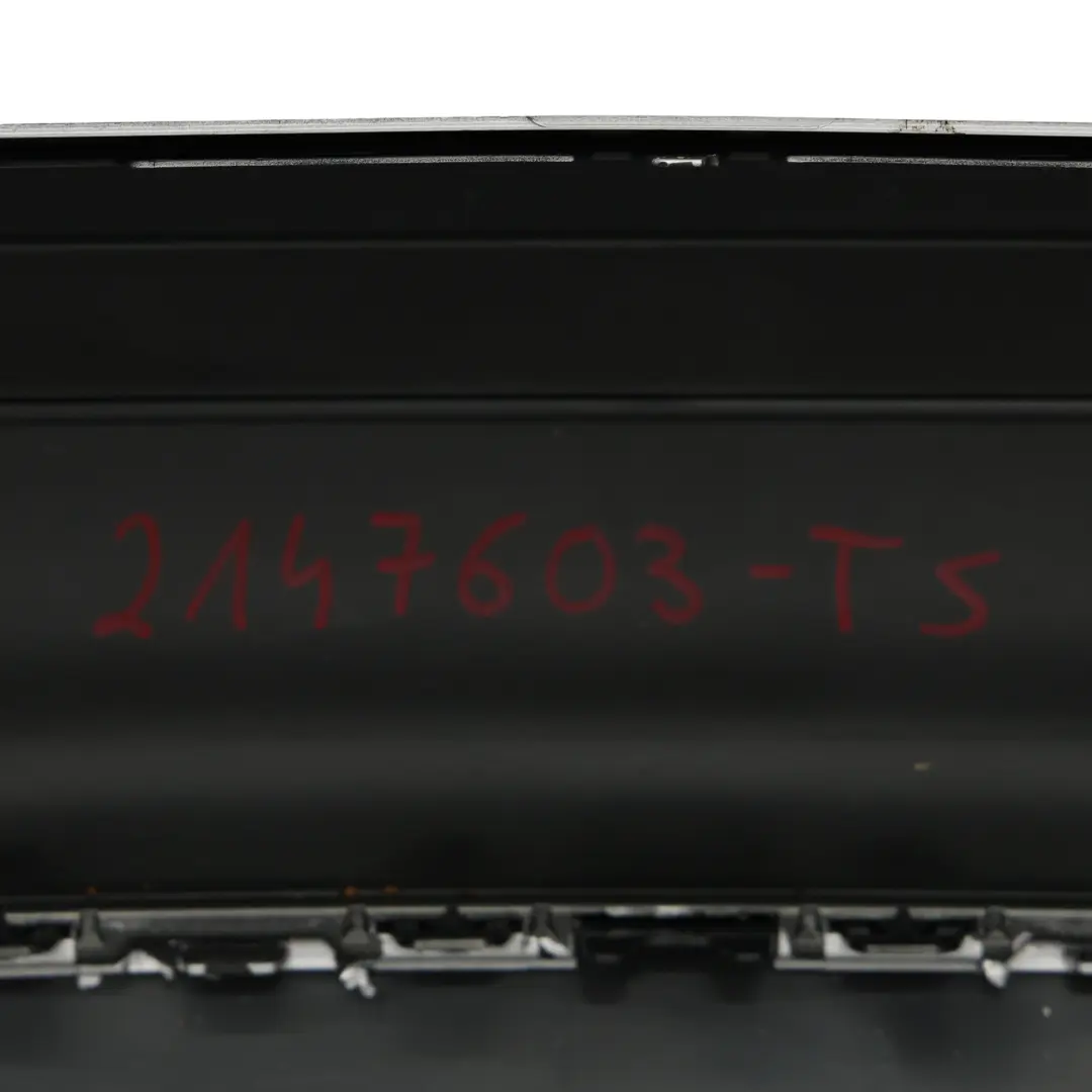 Bumper Trim Panel Titansilber Silver Metallic - 354 to BMW X6 E71 Rear with Part number 2147603 BMW X6 E71 Rear Bumper Trim Panel Titansilber Silver Metallic - 354 - SKU 2147603-TS - Part number 2147603