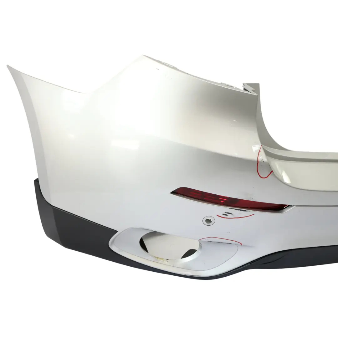 Zderzak Tylny Titansilber Srebrny Metalik - 354 do BMW X6 E71 o numerze 2147603 BMW X6 E71 Zderzak Tylny Titansilber Srebrny Metalik - 354 - SKU 2147603-TS - Numer Części 2147603