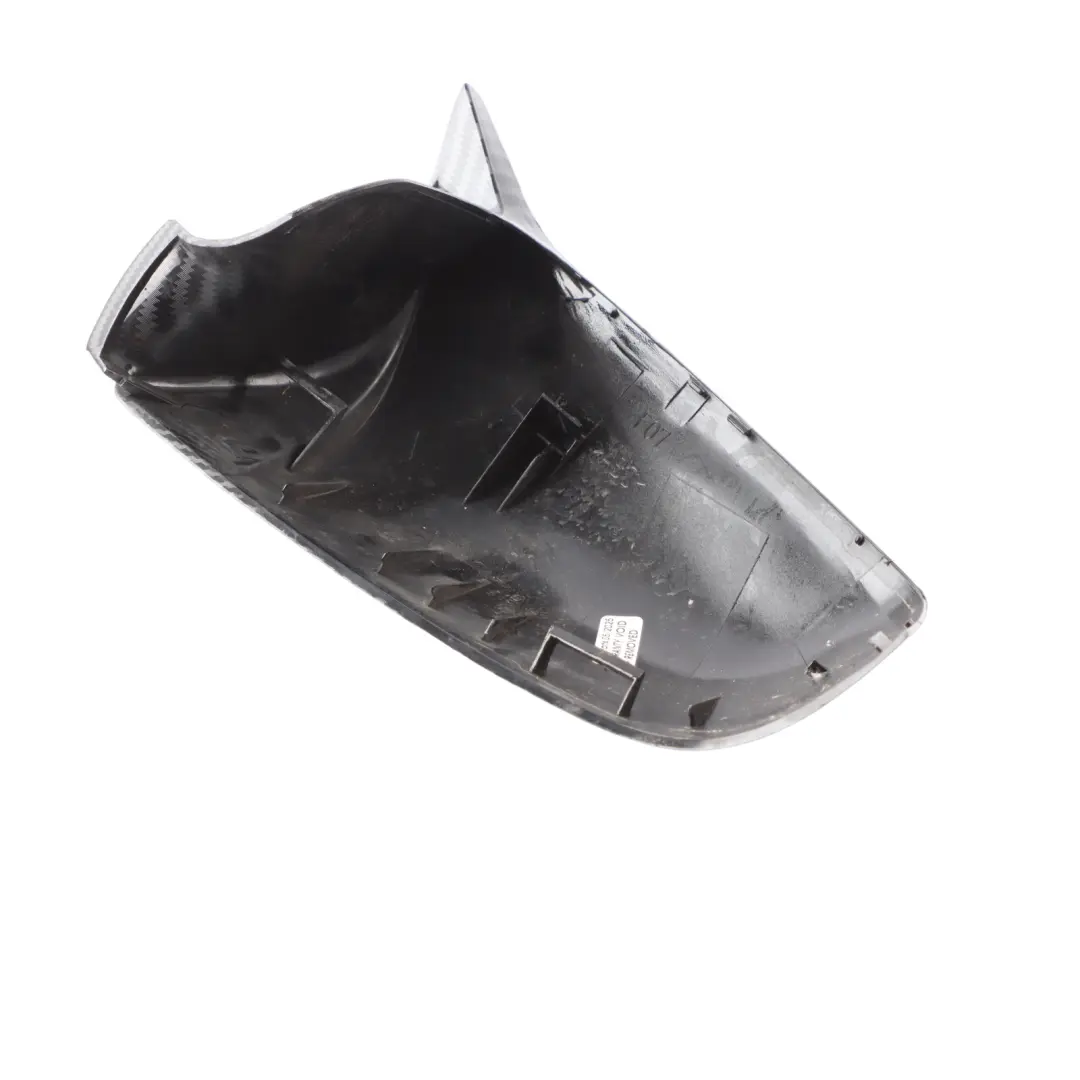 Wing Mirror Cover Door Mirror Cap Trim Left N/S Carbon Look to BMW F01 with Part number 2152445 BMW F01 Wing Mirror Cover Door Mirror Cap Trim Left N/S Carbon Look - SKU 2152445-CARBON - Part number 2152445