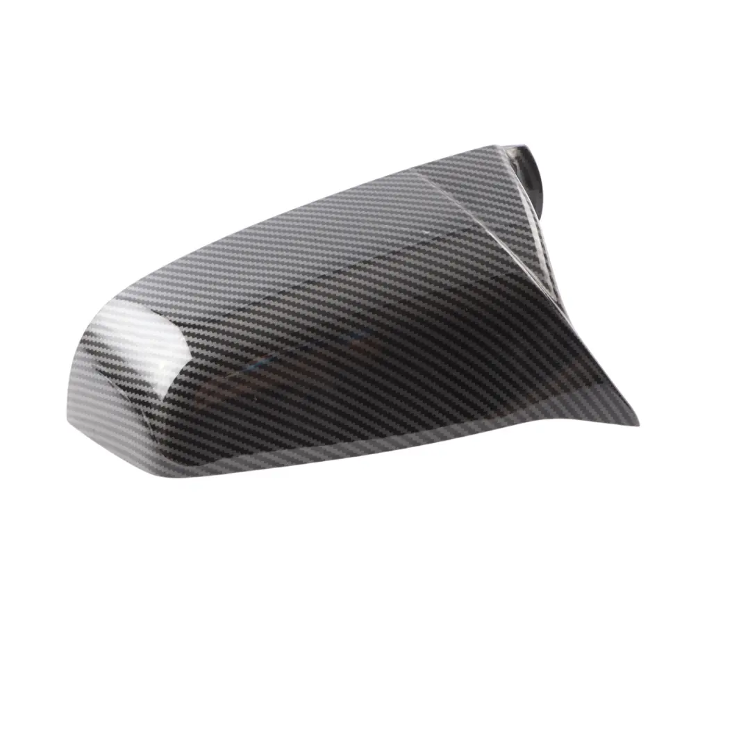 Wing Mirror Cover Door Mirror Cap Trim Left N/S Carbon Look to BMW F01 with Part number 2152445 BMW F01 Wing Mirror Cover Door Mirror Cap Trim Left N/S Carbon Look - SKU 2152445-CARBON - Part number 2152445