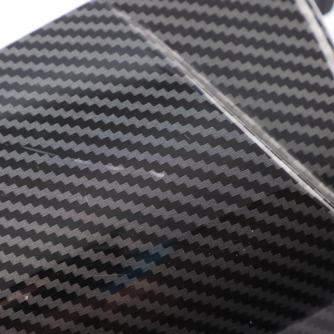 Wing Mirror Cover Door Mirror Cap Trim Left N/S Carbon Look to BMW F01 with Part number 2152445 BMW F01 Wing Mirror Cover Door Mirror Cap Trim Left N/S Carbon Look - SKU 2152445-CARBON - Part number 2152445