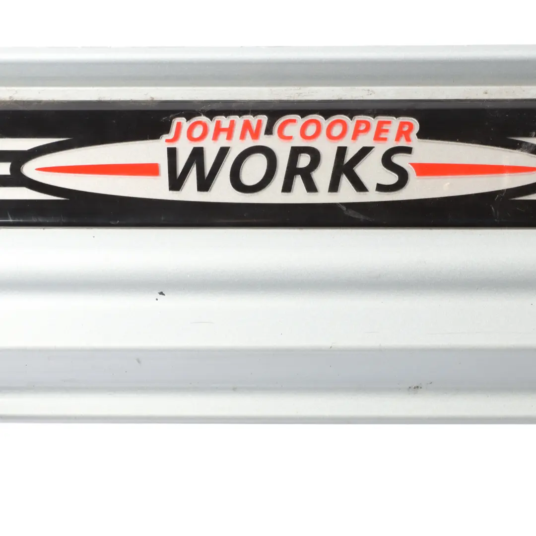Side Skirt Mini R56 R57 JCW Left Door N/S Sill Trim Pure Silver Metallic - 900 to with Part number 2156417 Side Skirt Mini R56 R57 JCW Left Door N/S Sill Trim Pure Silver Metallic - 900 - SKU 2156417-PS - Part number 2156417