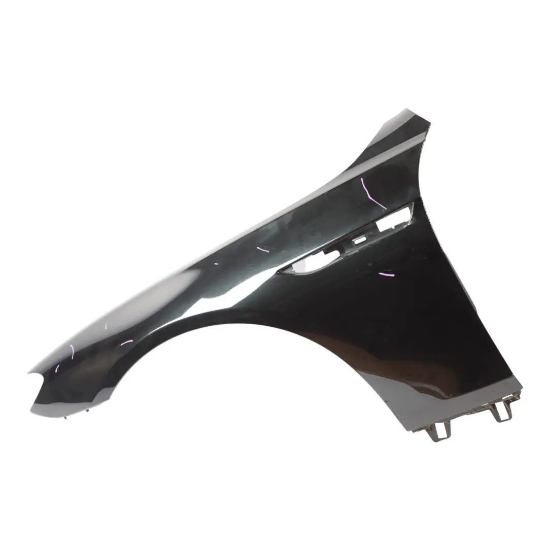 Side Panel BMW F12 F13 Front Left Wing Fender N/S Carbonschwarz Black - 416 to with Part number 2217521 Side Panel BMW F12 F13 Front Left Wing Fender N/S Carbonschwarz Black - 416 - SKU 2217521-BS - Part number 2217521