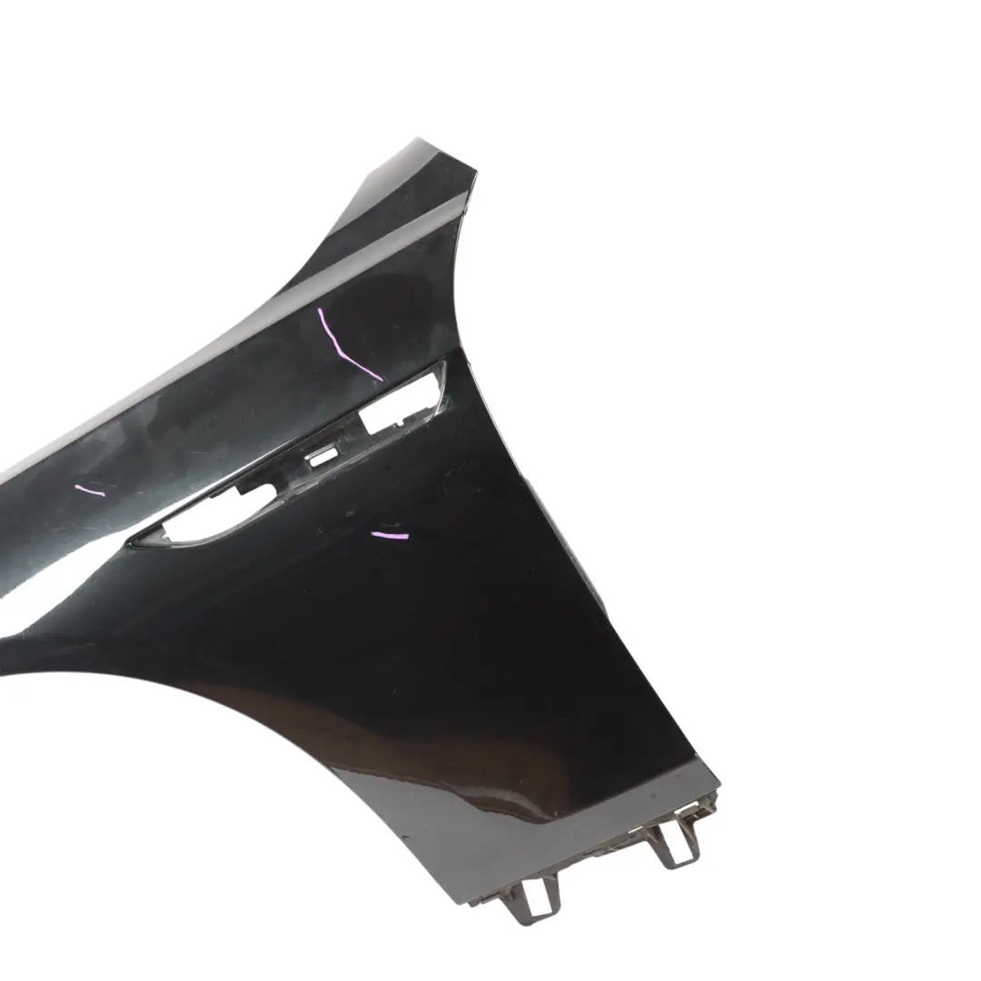 Side Panel BMW F12 F13 Front Left Wing Fender N/S Carbonschwarz Black - 416 to with Part number 2217521 Side Panel BMW F12 F13 Front Left Wing Fender N/S Carbonschwarz Black - 416 - SKU 2217521-BS - Part number 2217521