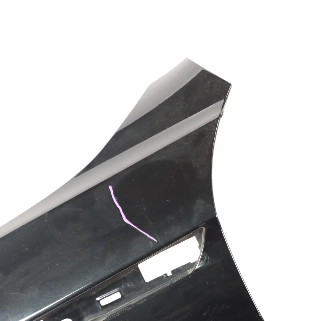 Side Panel BMW F12 F13 Front Left Wing Fender N/S Carbonschwarz Black - 416 to with Part number 2217521 Side Panel BMW F12 F13 Front Left Wing Fender N/S Carbonschwarz Black - 416 - SKU 2217521-BS - Part number 2217521