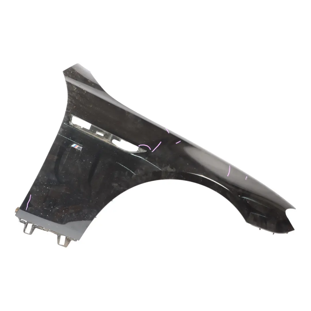 Side Panel BMW F12 F13 Wing Fender Front Right O/S Black Sapphire Metallic - 475 to with Part number 2217524 Side Panel BMW F12 F13 Wing Fender Front Right O/S Black Sapphire Metallic - 475 - SKU 2217524-BS - Part number 2217524