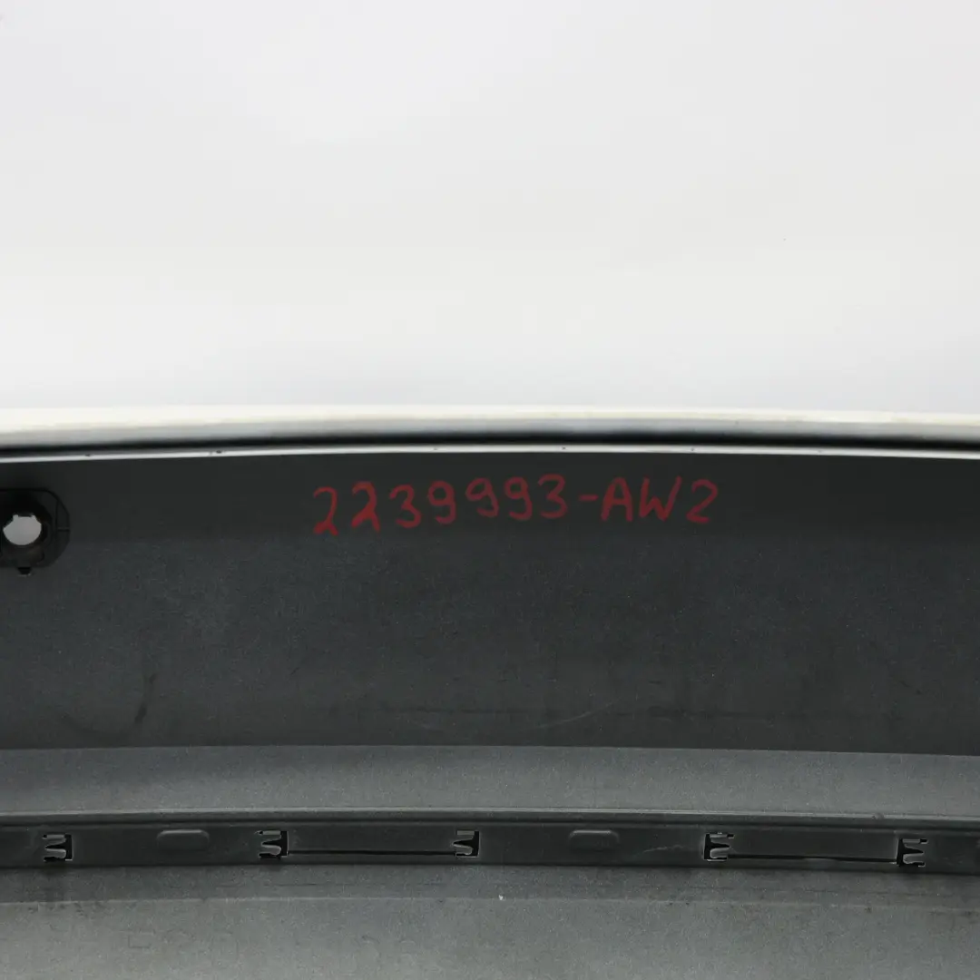 BMW F30 Rear Bumper Trim Panel PDC Covering Alpinweiss Alpine White 3 - 300 - SKU 2239993-AW2 - Part number 2239993