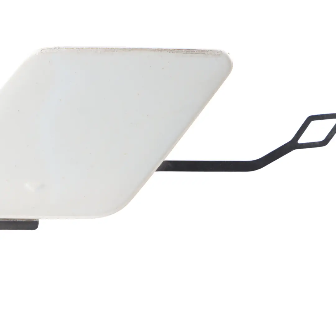 Bumper Flap Towing Hook Eye Cover Trim Mineral White A96 7301464 to BMW F30 Rear with Part number 2240007 BMW F30 Rear Bumper Flap Towing Hook Eye Cover Trim Mineral White A96 7301464 - SKU 2240007-MW - Part number 2240007