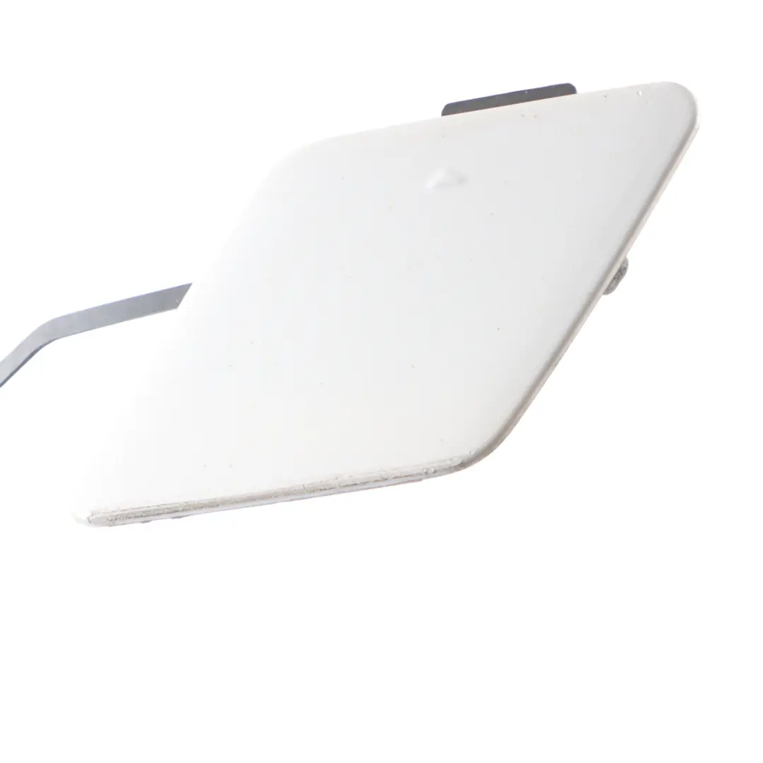 Bumper Flap Towing Hook Eye Cover Trim Mineral White A96 7301464 to BMW F30 Rear with Part number 2240007 BMW F30 Rear Bumper Flap Towing Hook Eye Cover Trim Mineral White A96 7301464 - SKU 2240007-MW - Part number 2240007