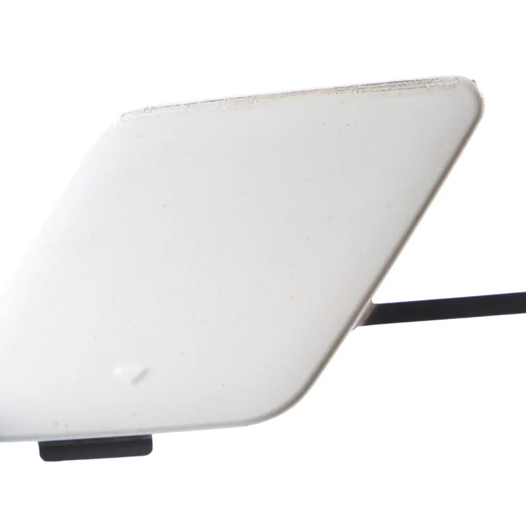 Bumper Flap Towing Hook Eye Cover Trim Mineral White A96 7301464 to BMW F30 Rear with Part number 2240007 BMW F30 Rear Bumper Flap Towing Hook Eye Cover Trim Mineral White A96 7301464 - SKU 2240007-MW - Part number 2240007