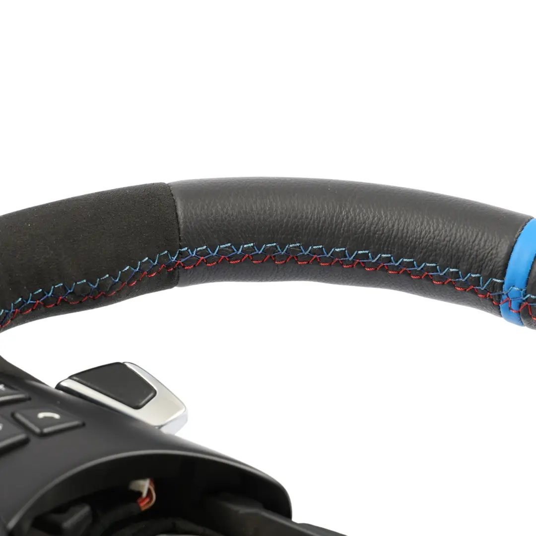 BMW E60 E61 E63 E64 LCI NOUVEAU Volant M Sport en Cuir Noir avec Palettes - SKU 2283947-1 - Numéro de pièce 2283947