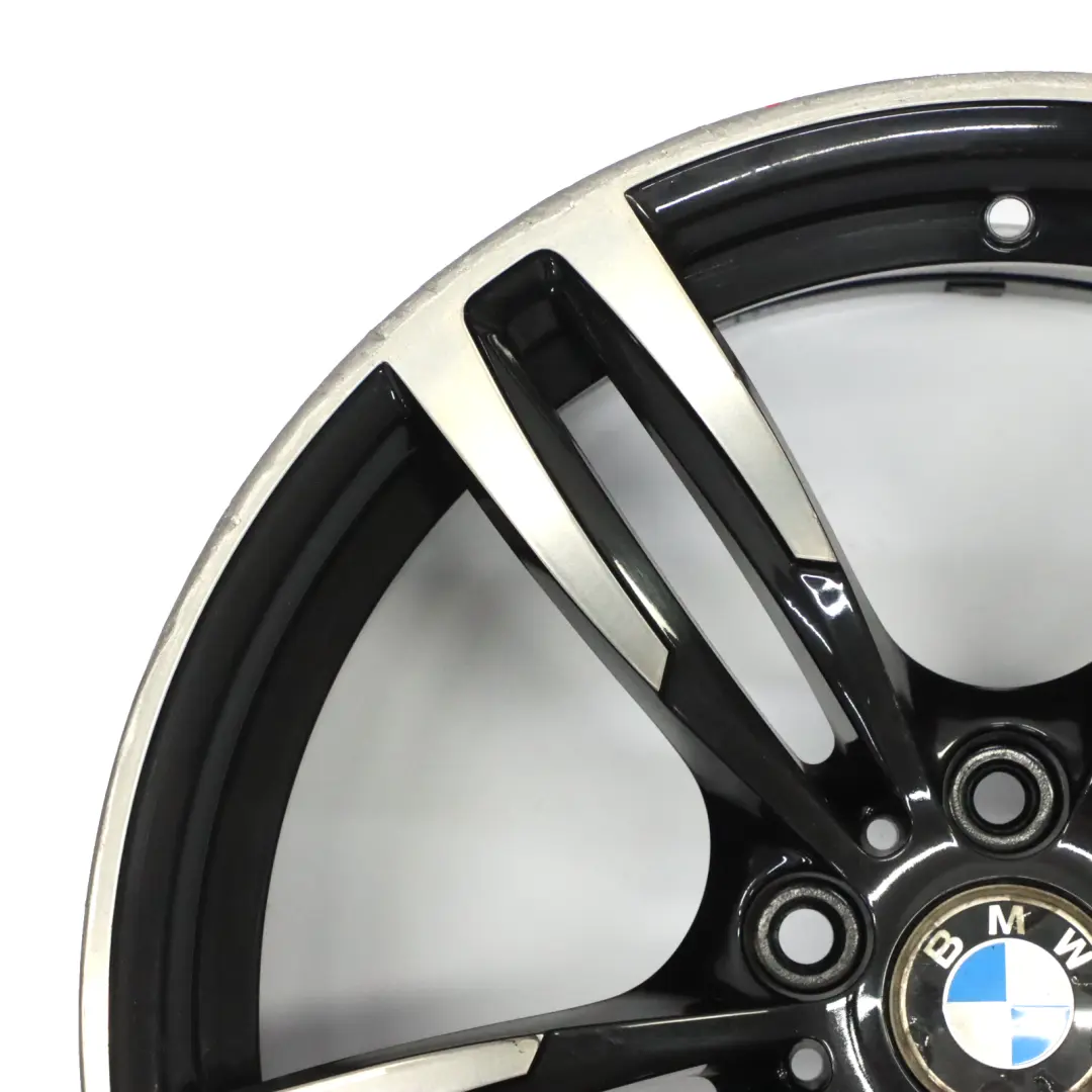 Vorderrad Alufelge 19" M Doppelspeiche 437 für BMW F87 M2 F80 M3 F82 M4 mit Teilenummer 2284550 BMW F87 M2 F80 M3 F82 M4 Vorderrad Alufelge 19" M Doppelspeiche 437 - SKU 2284550-1 - Teilenummer 2284550