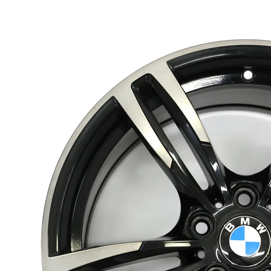 Llanta aleación trasera 19" 10J ET:40 M Doble Radio 437 para BMW F87 M2 F80 M3 F82 M4 con número de pieza 2284551 BMW F87 M2 F80 M3 F82 M4 Llanta aleación trasera 19" 10J ET:40 M Doble Radio 437 - SKU 2284551-1 - Número de pieza 2284551