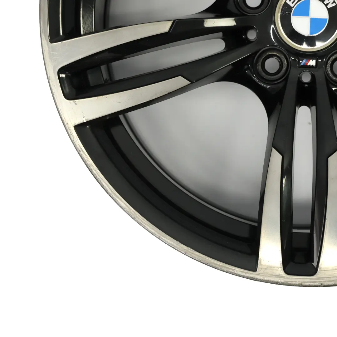 BMW F80 M3 F82 M4 Rear Wheel Alloy Rim M Double Spoke 437M 19" 10J - SKU 2284756-1 - Numéro de pièce 2284756