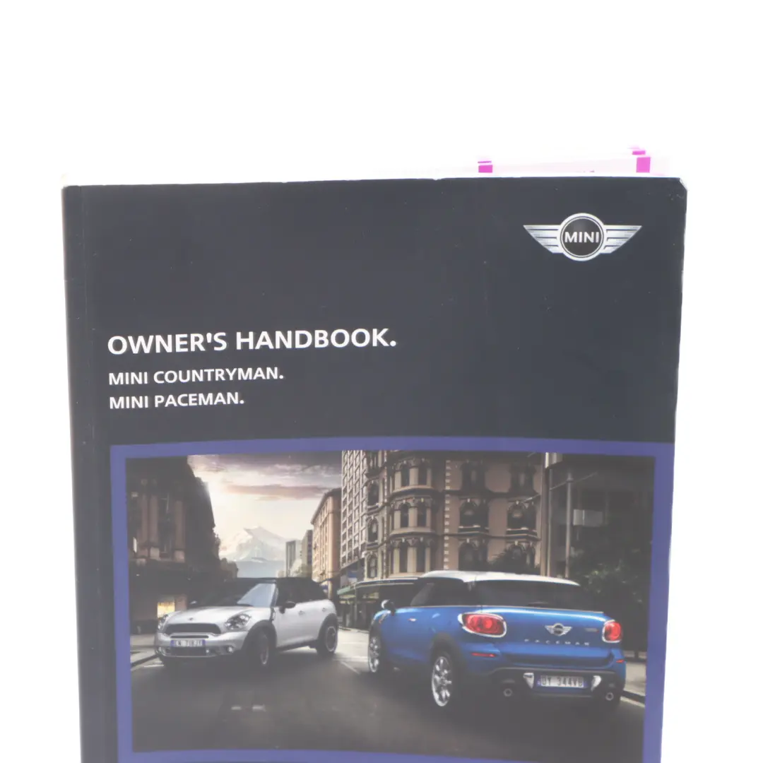 Mini Countryman R60 Service Booklet Owner's Handbook Case Wallet Pouch Set - SKU 2605696 - Part number 2605696