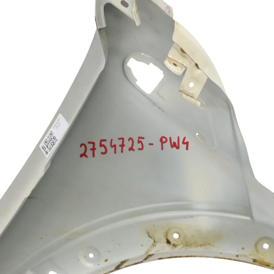 Side Panel Front Left Wing N/S Pepper White - 850 to Mini R55 R56 R57 R58 with Part number 2754725 Mini R55 R56 R57 R58 Side Panel Front Left Wing N/S Pepper White - 850 - SKU 2754725-PW4 - Part number 2754725