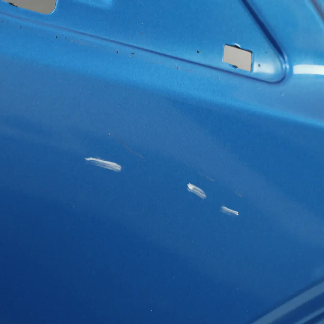 Side Panel Mini R55 R56 Front Right Wing Fender O/S Laser Blue Metallic - A59 to with Part number 2754726 Side Panel Mini R55 R56 Front Right Wing Fender O/S Laser Blue Metallic - A59 - SKU 2754726-LAB4 - Part number 2754726