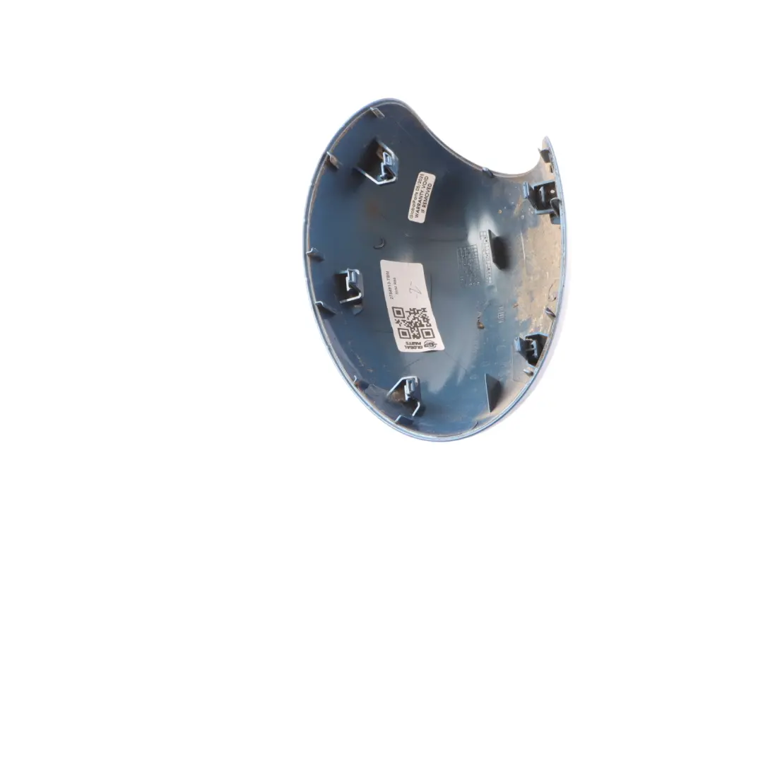 Wing Mirror Mini R55 R56 R57 R60 Cap Casing Cover Left N/S True Blue Metallic - B14 to with Part number 2754913 Wing Mirror Mini R55 R56 R57 R60 Cap Casing Cover Left N/S True Blue Metallic - B14 - SKU 2754913-TBM - Part number 2754913