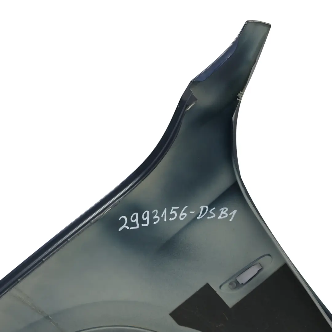 Front Right O/S Side Wing Panel Fender Tiefseeblau Blue - A76 to BMW X1 E84 with Part number 2993156 BMW X1 E84 Front Right O/S Side Wing Panel Fender Tiefseeblau Blue - A76 - SKU 2993156-DSB1 - Part number 2993156