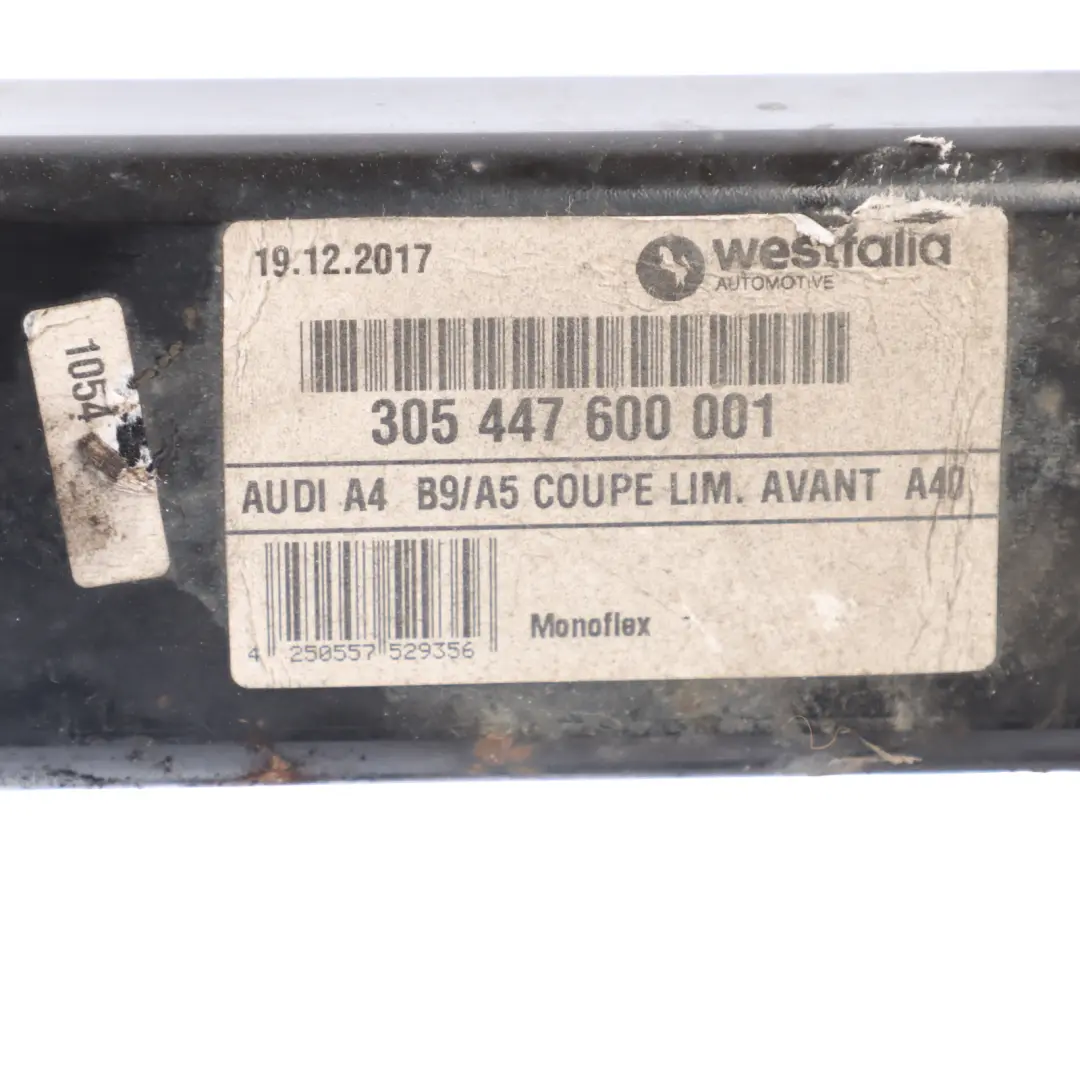 Towbar Towing Hitch Westfalia Carrier Tow Bar to Audi A4 B9 Avant with Part number 305447600001 Audi A4 B9 Avant Towbar Towing Hitch Westfalia Carrier Tow Bar - SKU 305447600001 - Part number 305447600001