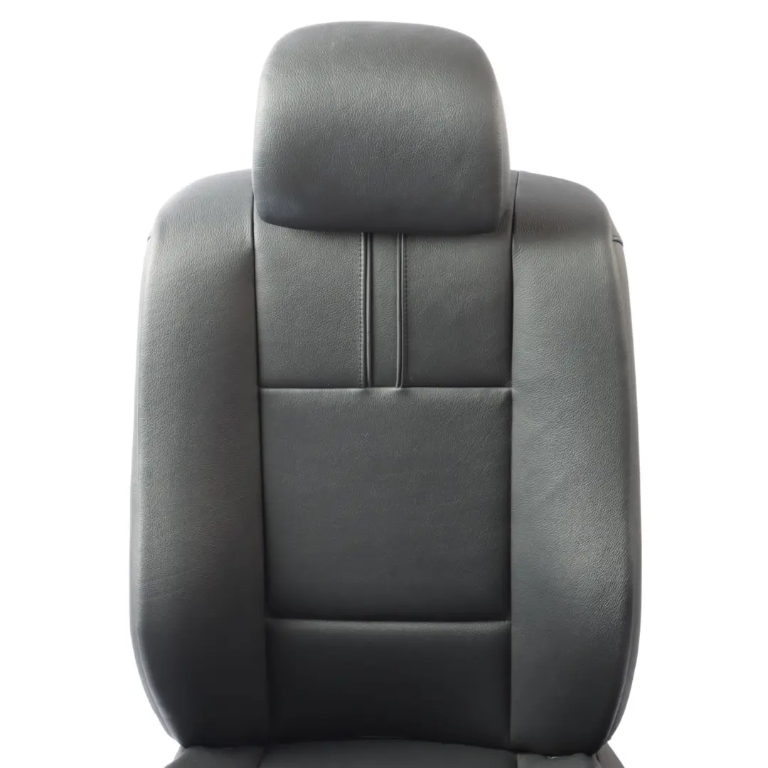 BMW X3 E83 Asiento Delantero Izquierdo Interior Calefactable Cuero Nevada Negro - SKU 3421900-2 - Número de pieza 3421900