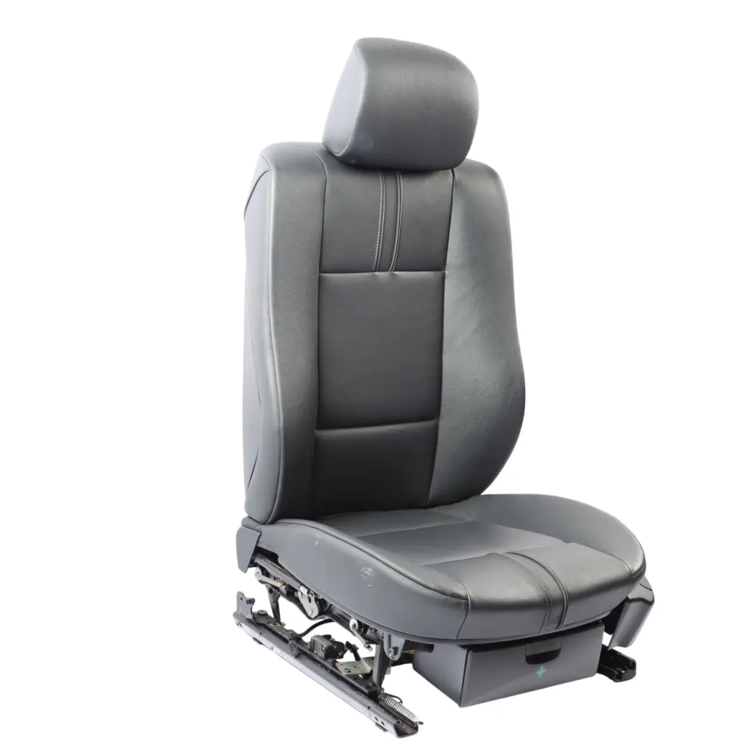 BMW X3 E83 Sedile Anteriore Sinistro Interno Riscaldato Pelle Nevada Nero - SKU 3421900-2 - Numero di parte 3421900