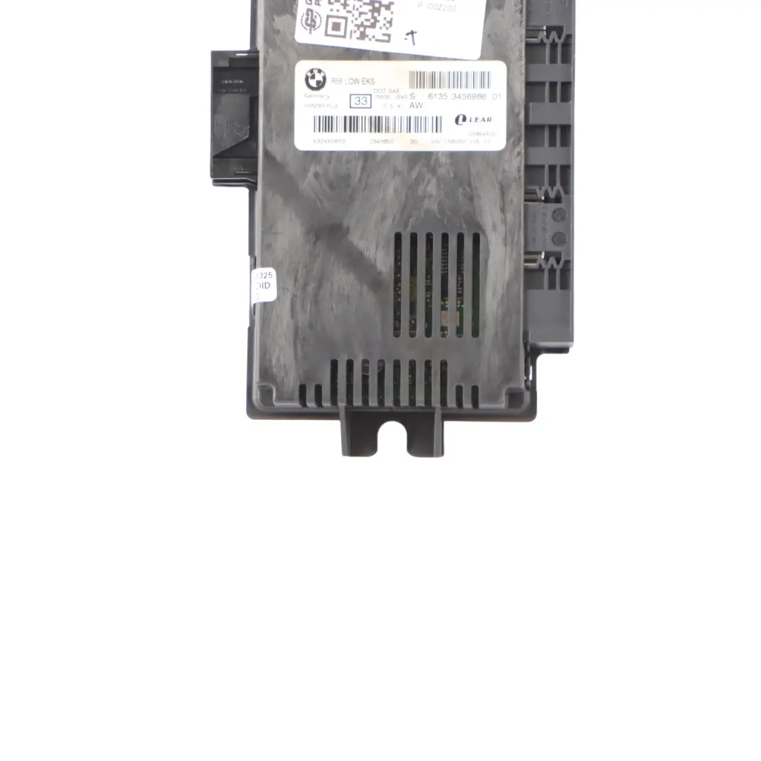 Módulo Control Luces Pie ECU BAJA PL3 FRM III para Mini Countryman R60 con número de pieza 3456986 Mini Countryman R60 Módulo Control Luces Pie ECU BAJA PL3 FRM III - SKU 3456986 - Número de pieza 3456986