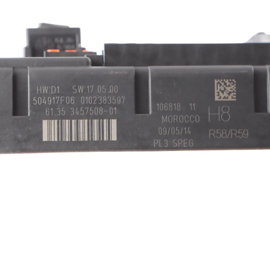 Fuse Box Mini R58 R59 Distribution Control Unit Module to with Part number 3457508 Fuse Box Mini R58 R59 Distribution Control Unit Module - SKU 3457508 - Part number 3457508