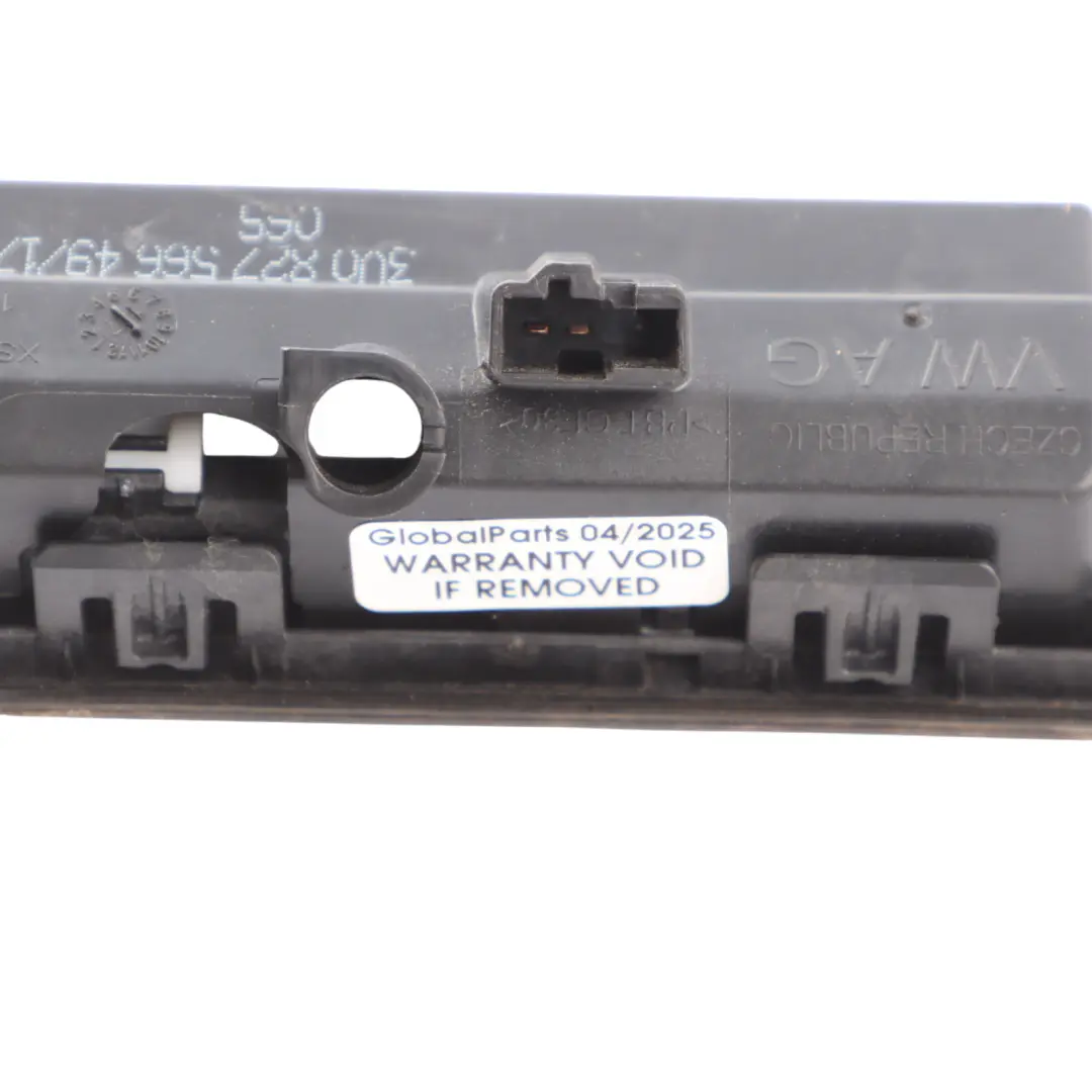 Audi A4 B9 Skoda Octavia Superb Mk3 Tailgate Boot Handle Open Switch - SKU 3V0827566 - Part number 3V0827566