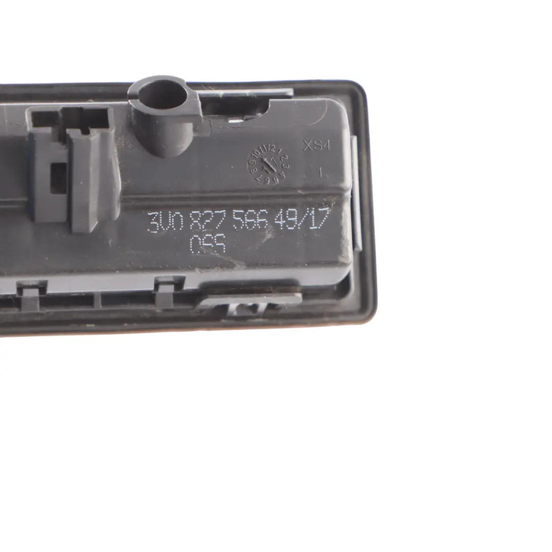 Boot Lid Handle Open Switch Button 3V0827566 to Audi A4 B9 Avant Rear Tailgate with Part number 3V0827566M Audi A4 B9 Avant Rear Tailgate Boot Lid Handle Open Switch Button 3V0827566 - SKU 3V0827566M - Part number 3V0827566M