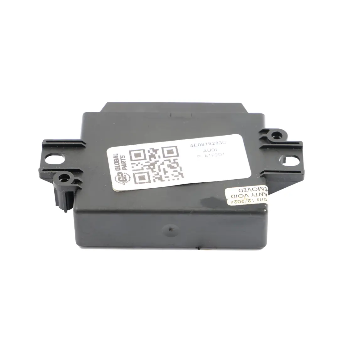 Audi A8 D3 PDC Parking Distance Sensor Control Unit Module Rear - SKU 4E0919283C - Part number 4E0919283C