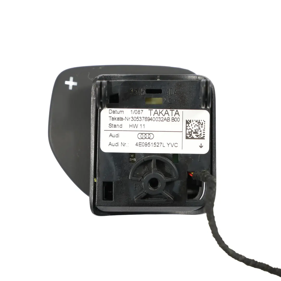 Steering Wheel Multifunction Control Switch Button Set to Audi A3 8P with Part number 4E0951527AJ Audi A3 8P Steering Wheel Multifunction Control Switch Button Set - SKU 4E0951527AJ - Part number 4E0951527AJ