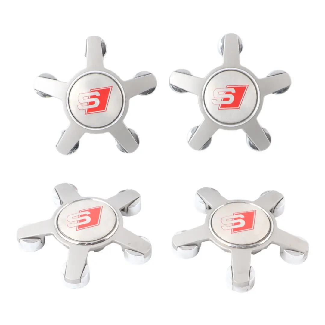 Wheel Cover Cap Audi A4 B8 A5 8T Centre Aloy Hub Trim SET - SKU 4F0601165N-2 - Part number 4F0601165N