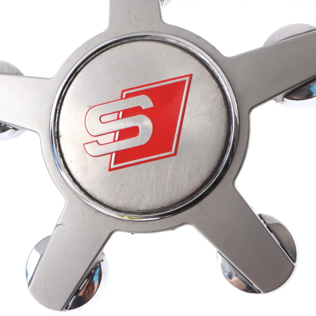Cap Audi A4 B8 A5 8T Centre Aloy Hub Trim SET to Wheel Cover with Part number 4F0601165N Wheel Cover Cap Audi A4 B8 A5 8T Centre Aloy Hub Trim SET - SKU 4F0601165N-2 - Part number 4F0601165N