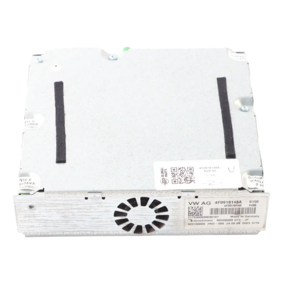 Receiver Tuner to Audi S4 B8 TV with Part number 4F0919148A Audi S4 B8 TV Receiver Tuner - SKU 4F0919148A - Part number 4F0919148A