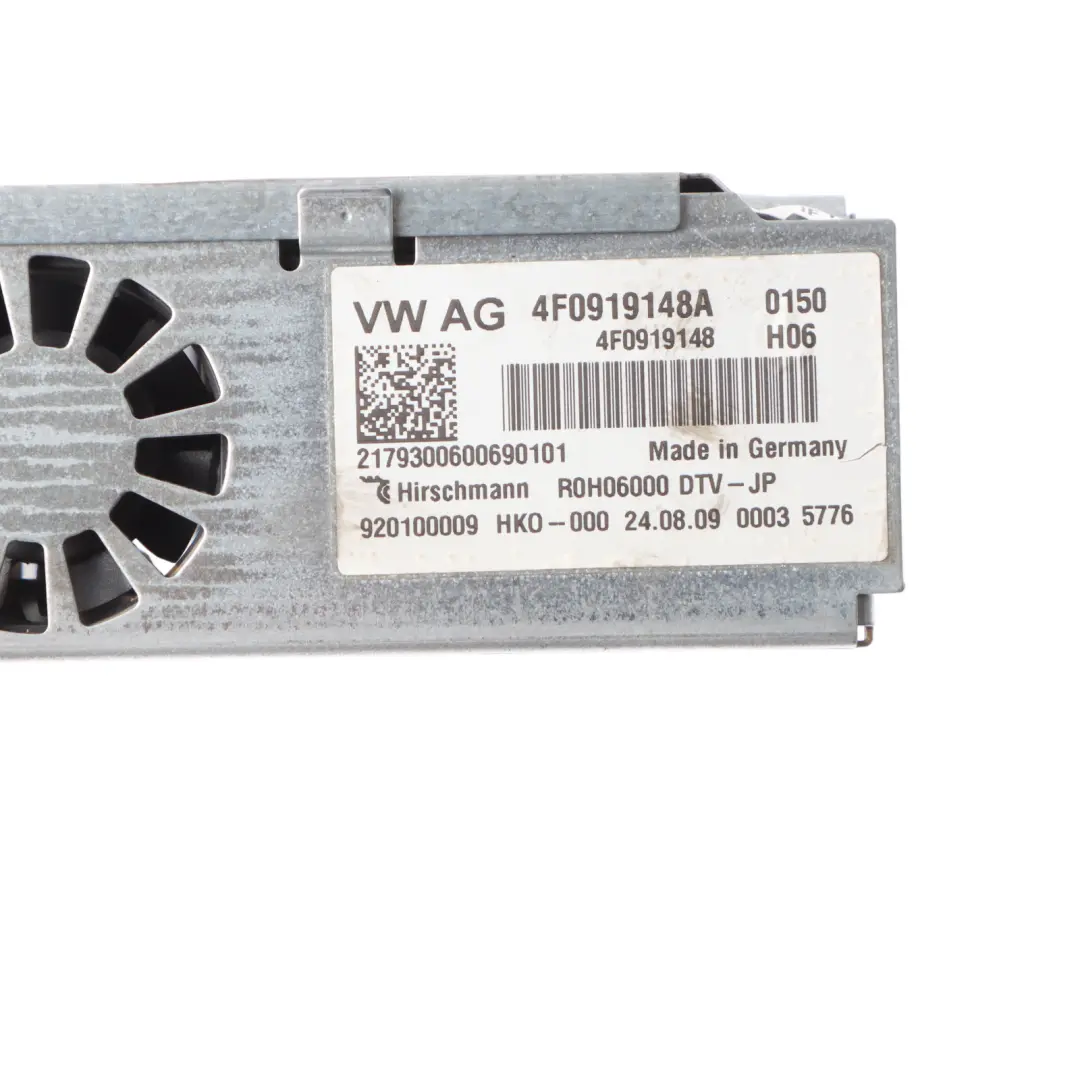 Audi S4 B8 TV Receiver Tuner - SKU 4F0919148A - Part number 4F0919148A