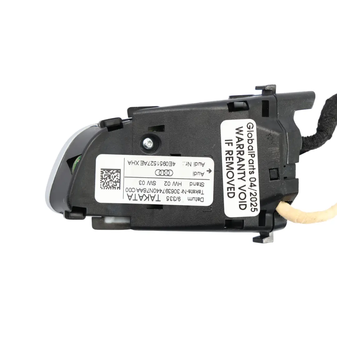 Audi A3 8P Volante Pulsante Multifunzione Controllo Interruttori Set 4E0951527AD - SKU 4F0951527AE - Numero di parte 4F0951527AE