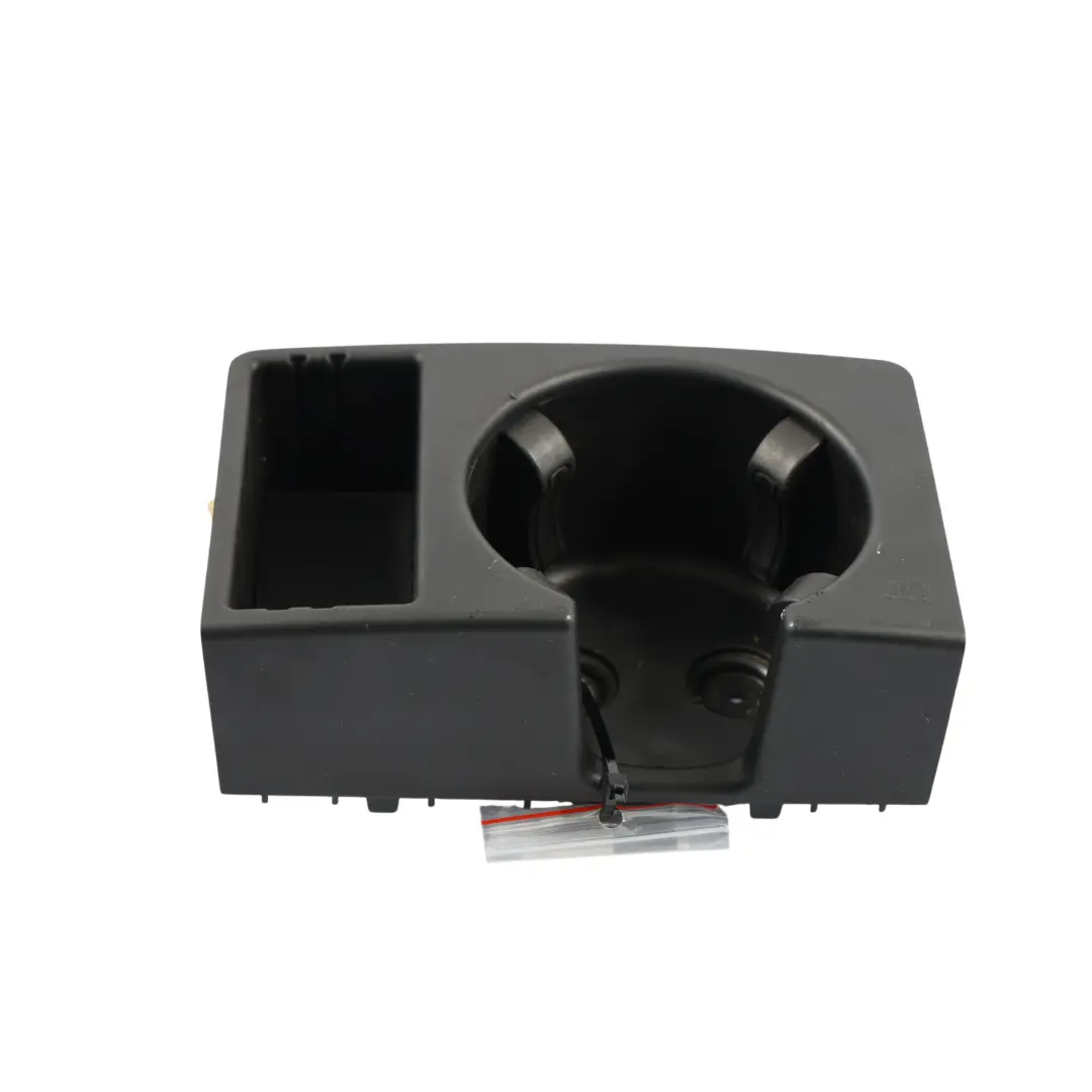 Audi A6 C6 4F Black Centre Console Cup Holder and Rubber Inserts - SKU RHD-4F2862534B - Part number 4F2862534B