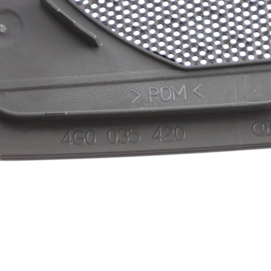 Front Door Speaker Trim Cover Panel Bose Right O/S to Audi A6 C7 with Part number 4G0035420 Audi A6 C7 Front Door Speaker Trim Cover Panel Bose Right O/S - SKU 4G0035420-1 - Part number 4G0035420