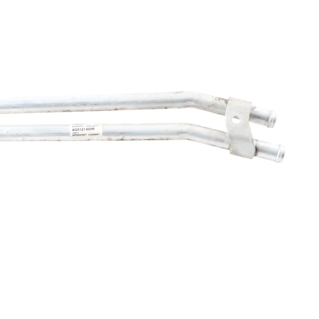 Gearbox Oil Cooling Pipe Hose Line to Audi A6 C7 2.0 TDI Automatic with Part number 4G0121400R Audi A6 C7 2.0 TDI Automatic Gearbox Oil Cooling Pipe Hose Line - SKU 4G0121400R - Part number 4G0121400R
