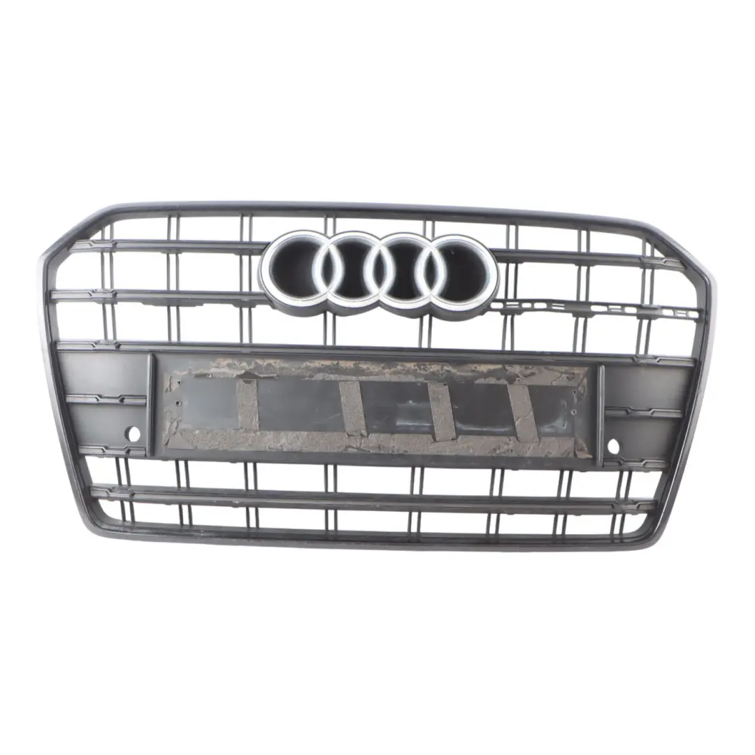 Front Bumper Centre Upper Grille Radiator Panelling to Audi A6 C7 with Part number 4G0853651BT Audi A6 C7 Front Bumper Centre Upper Grille Radiator Panelling - SKU 4G0853651BT-1 - Part number 4G0853651BT