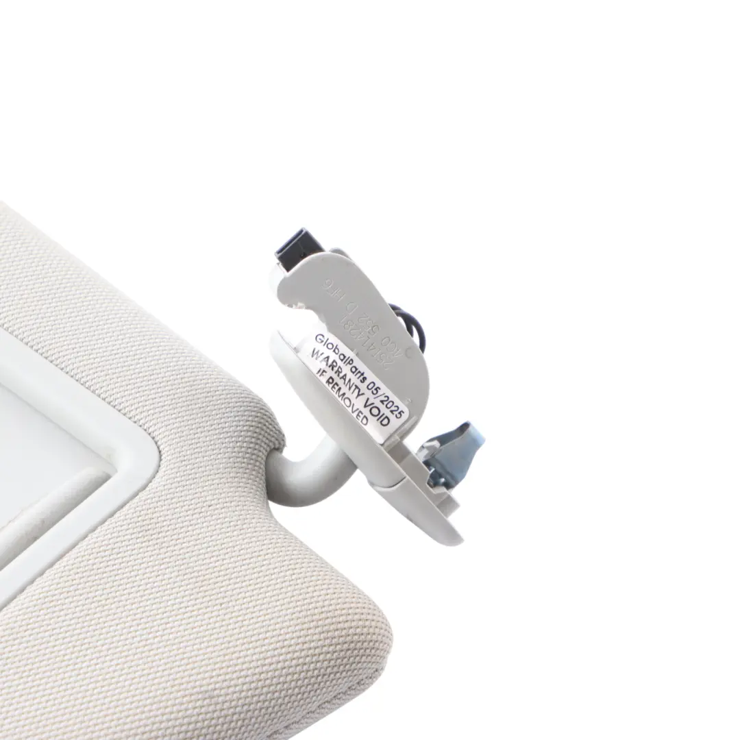 Audi A6 C7 Sun Visor Mirror Panel Sunvisor Right O/S Sliver - SKU 4G0857552D-1 - Part number 4G0857552D