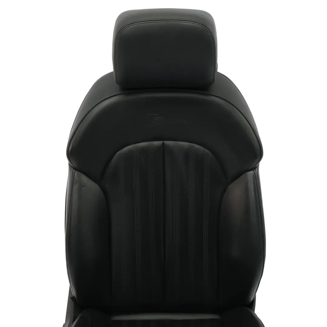 Audi A6 C7 Siège Avant Sport Chauffant S-Line Mémoire Cuir Noir Soul À Droite - SKU 4G0881806BD-3 - Numéro de pièce 4G0881806BD