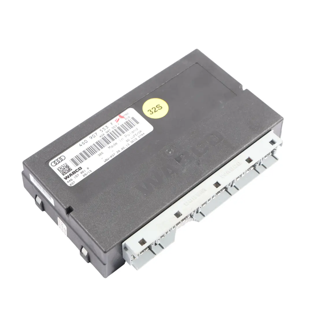 Modulo Sospensioni Pneumatiche Unità Controllo WABCO per Audi RS6 C7 4G con numero di parte 4G0907553F Audi RS6 C7 4G Modulo Sospensioni Pneumatiche Unità Controllo WABCO - SKU 4G0907553F-1 - Numero di parte 4G0907553F