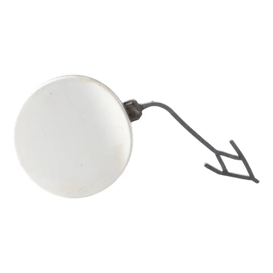 Bumper Towing Tow Eye Hook Cover Flap Cap Ibis White - Y9C to Audi A6 C7 Rear with Part number 4G5807441C Audi A6 C7 Rear Bumper Towing Tow Eye Hook Cover Flap Cap Ibis White - Y9C - SKU 4G5807441C-IWH - Part number 4G5807441C