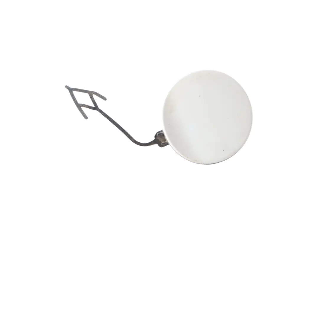 Bumper Towing Tow Eye Hook Cover Flap Cap Ibis White - Y9C to Audi A6 C7 Rear with Part number 4G5807441C Audi A6 C7 Rear Bumper Towing Tow Eye Hook Cover Flap Cap Ibis White - Y9C - SKU 4G5807441C-IWH - Part number 4G5807441C