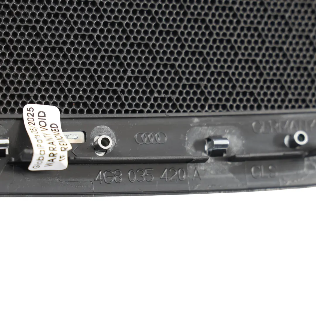Türlautsprecherabdeckung Verkleidung BOSE Vorne Rechts für Audi A7 S7 4G mit Teilenummer 4G8035420A Audi A7 S7 4G Türlautsprecherabdeckung Verkleidung BOSE Vorne Rechts - SKU 4G8035420A - Teilenummer 4G8035420A