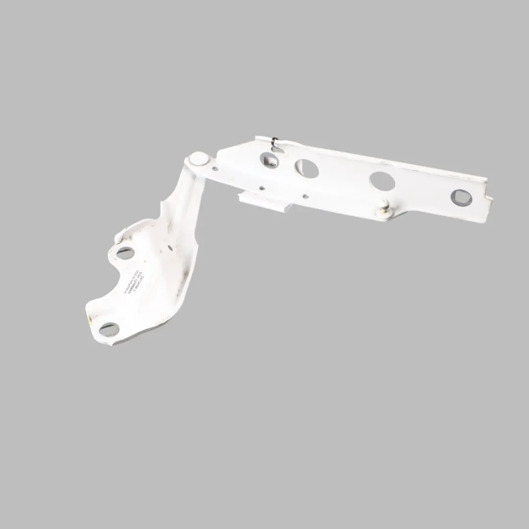 Front Bonnet Hood Hinge Left N/S Ibis White - Y9C to Audi A6 C7 with Part number 4G8823301E Audi A6 C7 Front Bonnet Hood Hinge Left N/S Ibis White - Y9C - SKU 4G8823301E-IWH - Part number 4G8823301E