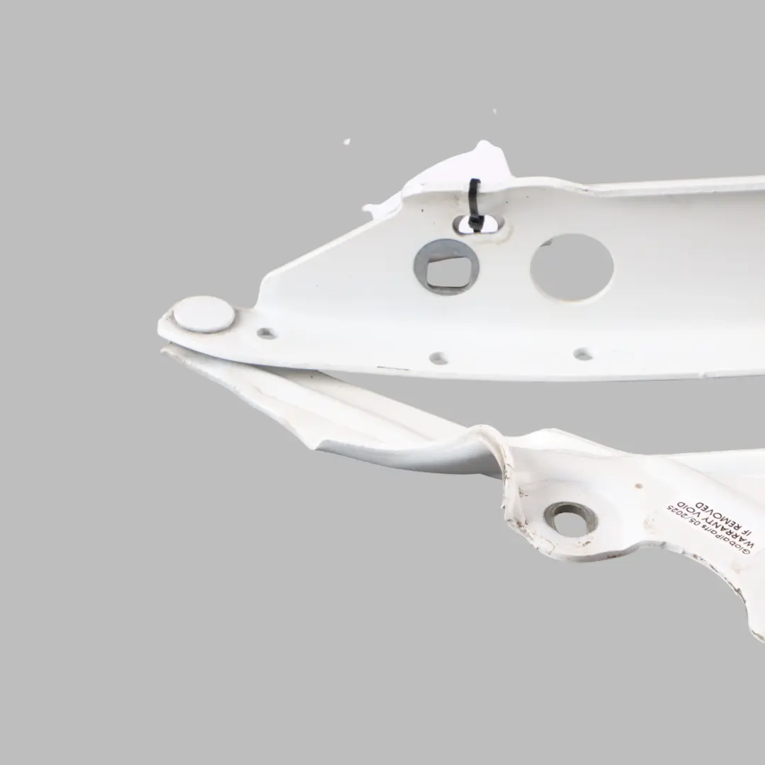 Audi A6 C7 Cerniera Cofano Anteriore Sinistra Bianco Ibis Y9C - SKU 4G8823301E-IWH - Numero di parte 4G8823301E