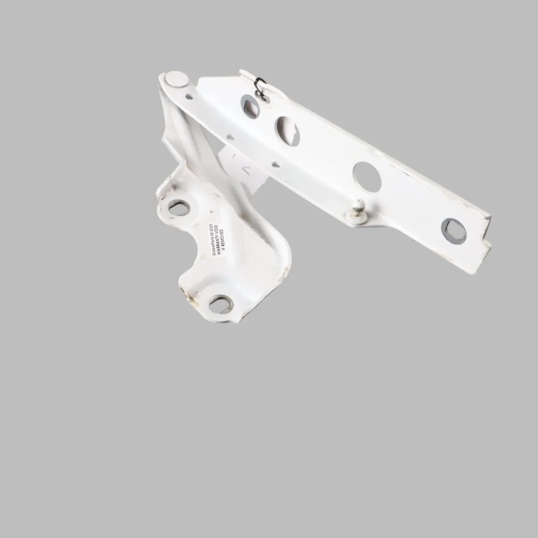 Front Bonnet Hood Hinge Left N/S Ibis White - Y9C to Audi A6 C7 with Part number 4G8823301E Audi A6 C7 Front Bonnet Hood Hinge Left N/S Ibis White - Y9C - SKU 4G8823301E-IWH - Part number 4G8823301E